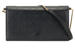 Logo Infinitum Wallet On Chain, Leather, Black, MII, S/DB/B, 2*